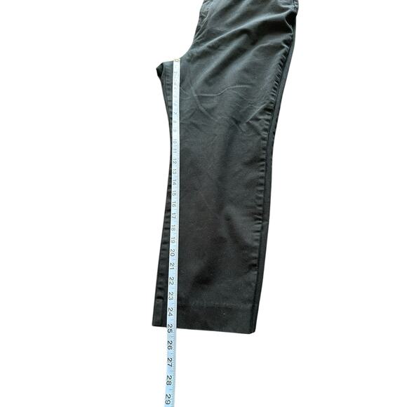 Old Navy Black Basic Career Office Work‎ Straight Leg Pixie Dress Pants Size 18 - Picture 12 of 13
